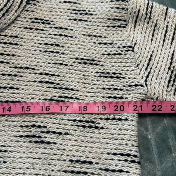 LOFT Cowl Neck Sweater Size M Chunky Knit Textured Long Sleeve Career Office - Picture 9 of 10